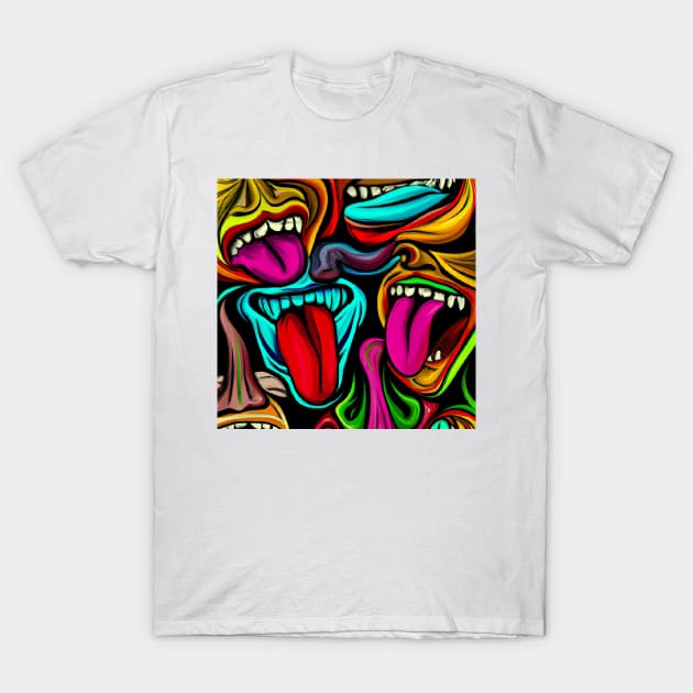 Laughing at You T-Shirt by Minelauvart